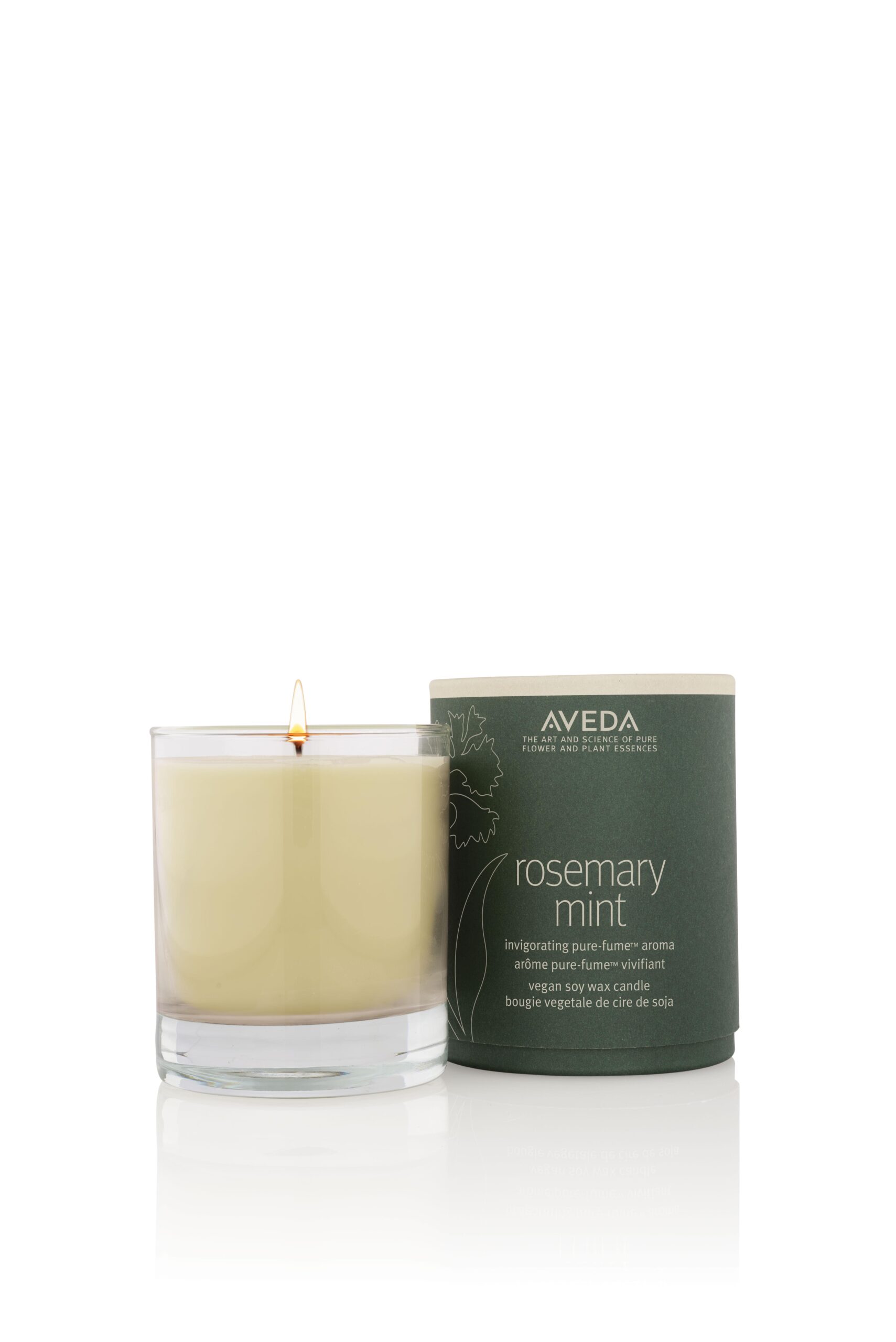 Aveda Rosemary mint invigorating pure-fume aroma vegan soy wax candle